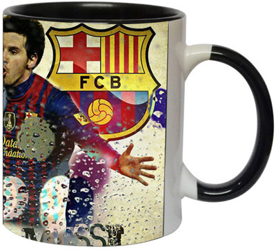 

Ashvah Lionel Messi 1468 Ceramic Mug(350 ml), Black