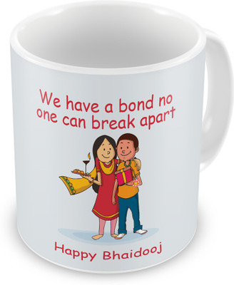 

Indigifts 145 Ceramic Mug(330 ml), Pink