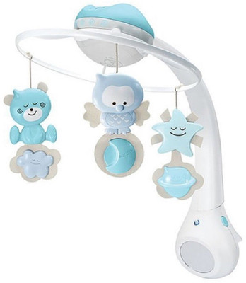 

Infantino 3 In 1 Projector Musical Mobile– Ecru(Blue)