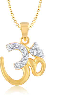 88% OFF on VK Jewels Yellow Gold Alloy Pendant