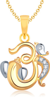 87% OFF on VK Jewels Om Ganesha Gold Plated for Women & Girls Cubic Zirconia Alloy Pendant 87% OFF on VK Jewels Om Ganesha Gold Plated for Women & Girls Cubic Zirconia Alloy Pendant