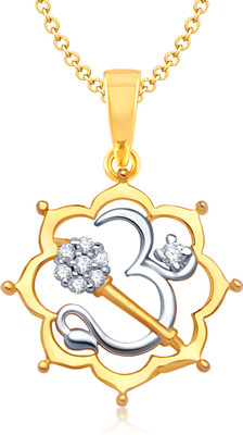 87% OFF on VK Jewels Yellow Gold Cubic Zirconia Alloy Pendant 87% OFF on VK Jewels Yellow Gold Cubic Zirconia Alloy Pendant