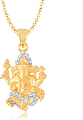 83% OFF on VK Jewels Yellow Gold Alloy Pendant