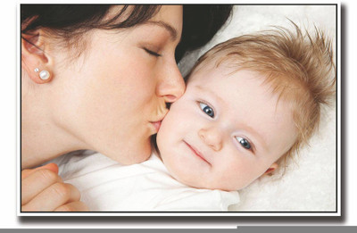 

Akhuratha Wall Poster For Room Cute Adorable Baby Child's Love New Born Infant Kids Toddlers Smiling Paper Print(12 inch X 18 inch, Rolled)