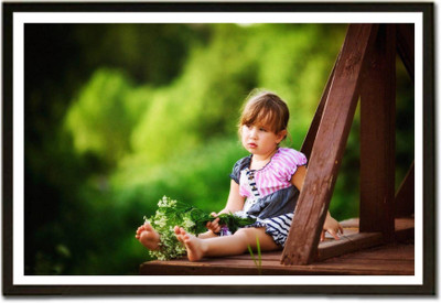 

Akhuratha Wall Poster For Room Cute Adorable Baby Child's Love New Born Infant Kids Toddlers Smiling Paper Print(12 inch X 18 inch, Rolled)