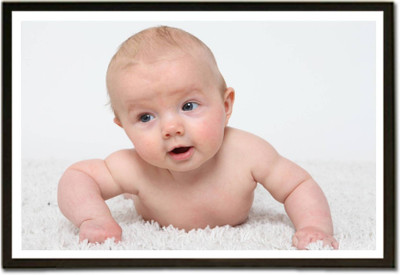

Akhuratha Wall Poster For Room Cute Adorable Baby Child's Love New Born Infant Kids Toddlers Smiling Paper Print(12 inch X 18 inch, Rolled)