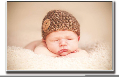 

Aabhaas Wall Poster For Room Cute Adorable Baby Child's Love New Born Infant Kids Toddlers Smiling Paper Print(12 inch X 18 inch, Rolled)