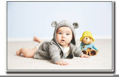 

Akhuratha Wall Poster For Room Cute Adorable Baby Child's Love New Born Infant Kids Toddlers Smiling Paper Print(12 inch X 18 inch, Rolled)