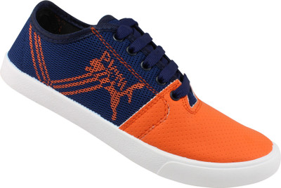 

My Cool Gear Walking Shoes For Men(Orange, Blue