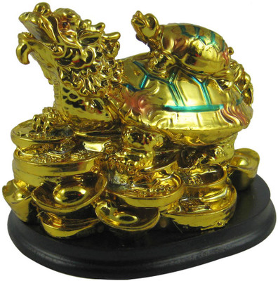 

Vastu arcade Decorative Showpiece - 7 cm(Polyresin, Gold)