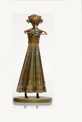 

VedasExports Bora-P Decorative Showpiece - 52.5 cm(Iron, Gold)