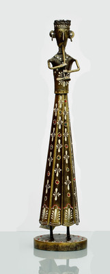 

VedasExports Bari-P Decorative Showpiece - 52.5 cm(Iron, Multicolor)