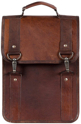 

Goatter Boys & Girls Brown Genuine Leather Messenger Bag
