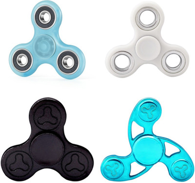 

V2A Fidget Spinner Combo Pack of 4(Multicolor)
