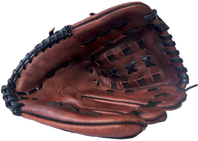 

Iris Executive Leather Baseball Gloves (Free Size, Brown), Dark brown
