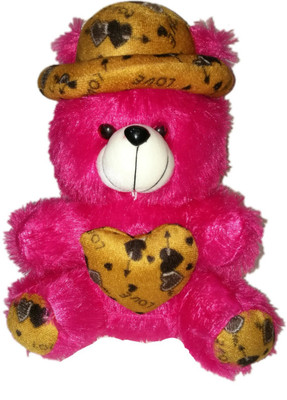 

COST TO COST Super soft kids teddy pink with cap - 12 inch(Pink)