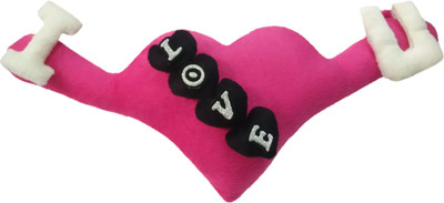 

Aparshi (PACK OF 2) heart stuffed cushion soft toy valentine HTILU04-17 - 44 cm(Pink)
