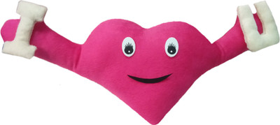 

Aparshi (Combo pack of 5) ILU soft heart stuffed cushion toy HTILU03-32 - 81 cm(Pink)