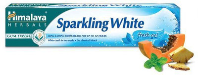 

Himalaya Sparkling White Fresh Gel Toothpaste(40 g)