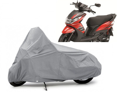 

AUTO AGE Two Wheeler Cover for Yamaha(Ray Z, Silver)