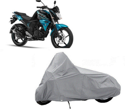

AUTO AGE Two Wheeler Cover for Yamaha(FZ-S, Silver)