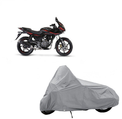 

Kaaz Two Wheeler Cover for Bajaj(Pulsar 220 DTS-i, Silver)