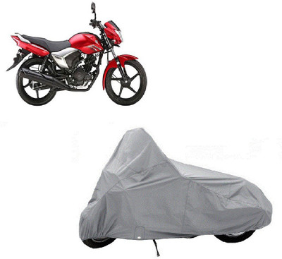 

Kaaz Two Wheeler Cover for Yamaha(Saluto, Silver)