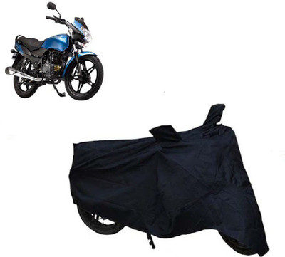 Auto Age Two Wheeler Cover for LML(Freedom, Black)