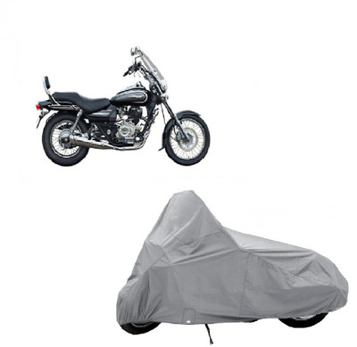 

Kaaz Two Wheeler Cover for Bajaj(Avenger 220 Cruise, Silver)