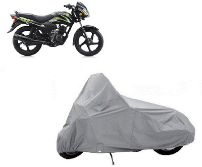 

AUTO AGE Two Wheeler Cover for TVS(Star Sport, Silver)