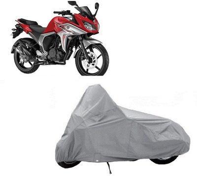 

AUTO AGE Two Wheeler Cover for Yamaha(Fazer, Silver)