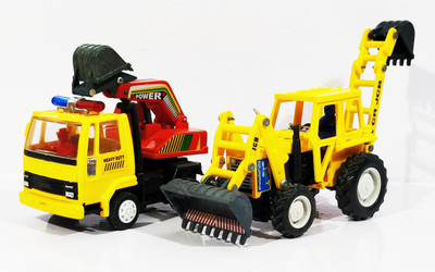 

Jack Royal Construction Kit - Type 10 - Excavator(Yellow)-JCB(Yellow, Yellow)