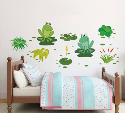 Rawpockets Frog Story - Kids' Room(55 cm X cm 115, Multicolor) available at flipkart for Rs.199
