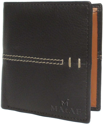 

MAtAF Men Multicolor Genuine Leather Wallet(12 Card Slots)