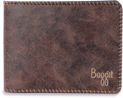 

Baggit Men Brown Artificial Leather Wallet(9 Card Slots)