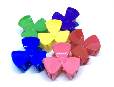 

M K Designs Hair Clutcher-Set of 6-SMALL Size Hair Clip, Hair Claw(Multicolor)