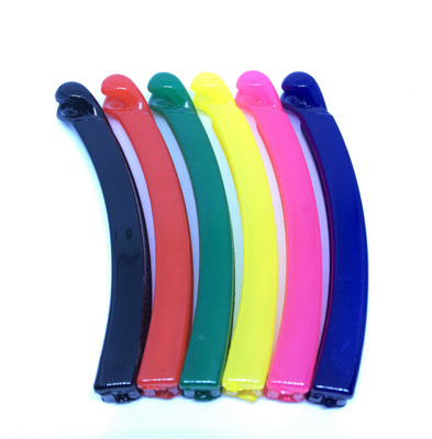 

M K Designs Banana Hair Clutcher Medium Size Set of 6 Banana Clip, Hair Clip(Multicolor)