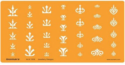 Isomars 1938 Jewelry Design Template(Pack of 1)
