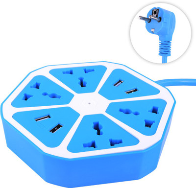 

My Choice USB Charger Power Multi Switch Socket Universal 4 Port 2.1 Amp 4 Port USB Charger(Blue)