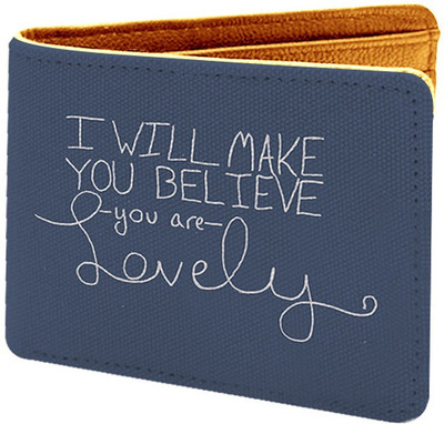 

Azaadcollection Men Multicolor Canvas Wallet(4 Card Slots), Brown-3494