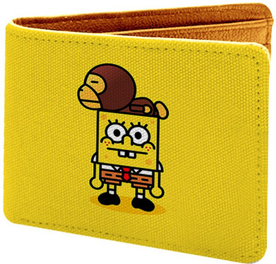 

WFCR Men Multicolor Canvas Wallet(4 Card Slots), Brown-3487