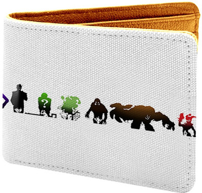 

Azaadcollection Men Multicolor Canvas Wallet(4 Card Slots), Brown-3447