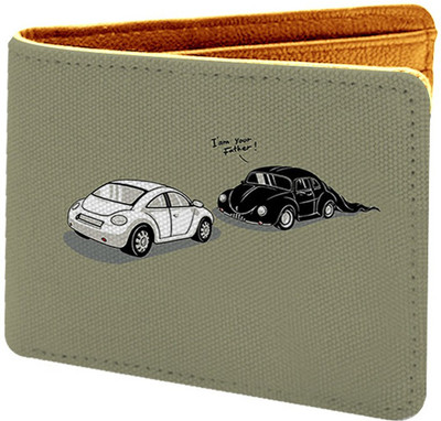 

WFCR Men Multicolor Canvas Wallet(4 Card Slots), Brown-3452