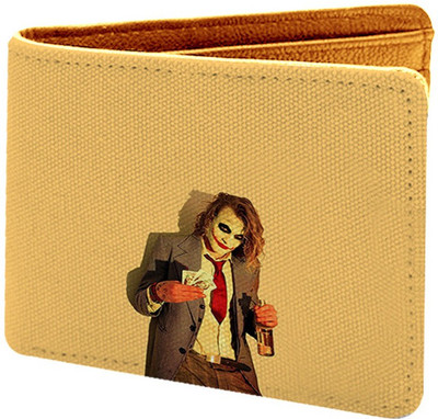 

WFCR Men Multicolor Canvas Wallet(4 Card Slots), Brown-3498