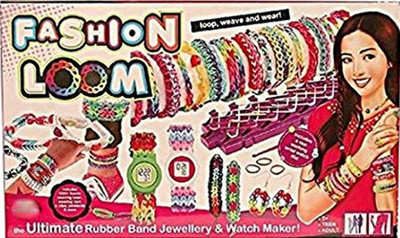 

Bonkerz Fashion Loom Band With Watch Maker And Jewellery For Kids