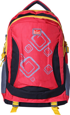 

HI-LIGHT SCHOOL AND LAPTOP BAG ART-508 25 L Backpack(Red, Yellow, Black), Red black