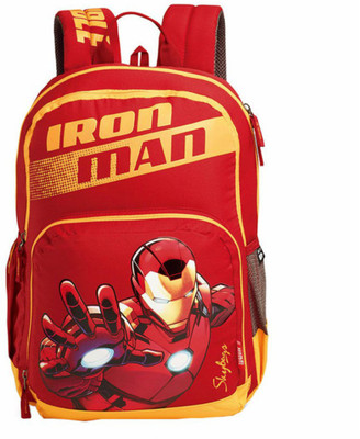 57 OFF on Skybags Sb Marvel Champ Iron Man 27 L Backpack Red