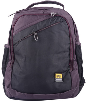 

FB Fashion SB-386 29 L Backpack(Black, Purple)