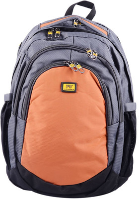 

FB Fashion SB740FB 28 L Medium Backpack(Orange, Grey), Grey;orange