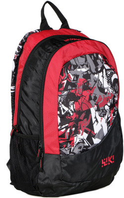 

Wildcraft Wiki Rapper Print 27 L Backpack(Multicolor), Red